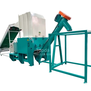 Topda plastic crusher plastic recycling machine