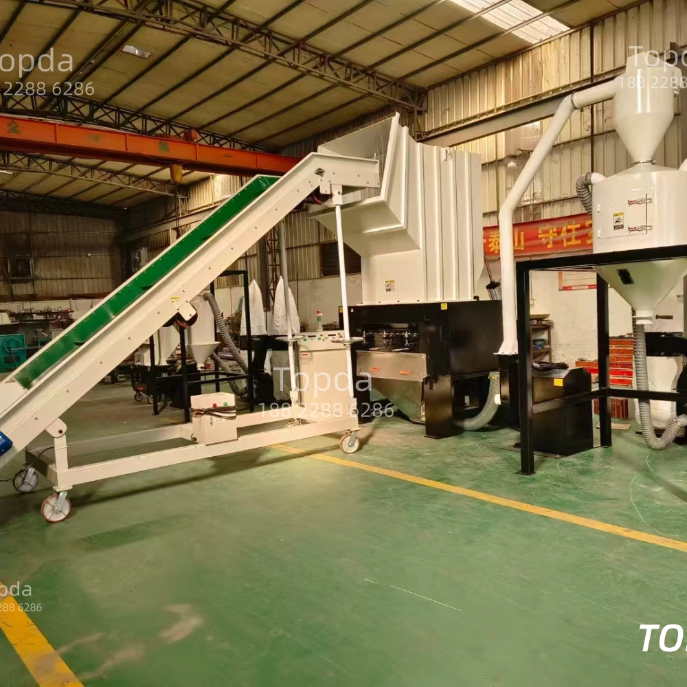 plastic crusher recycling machine