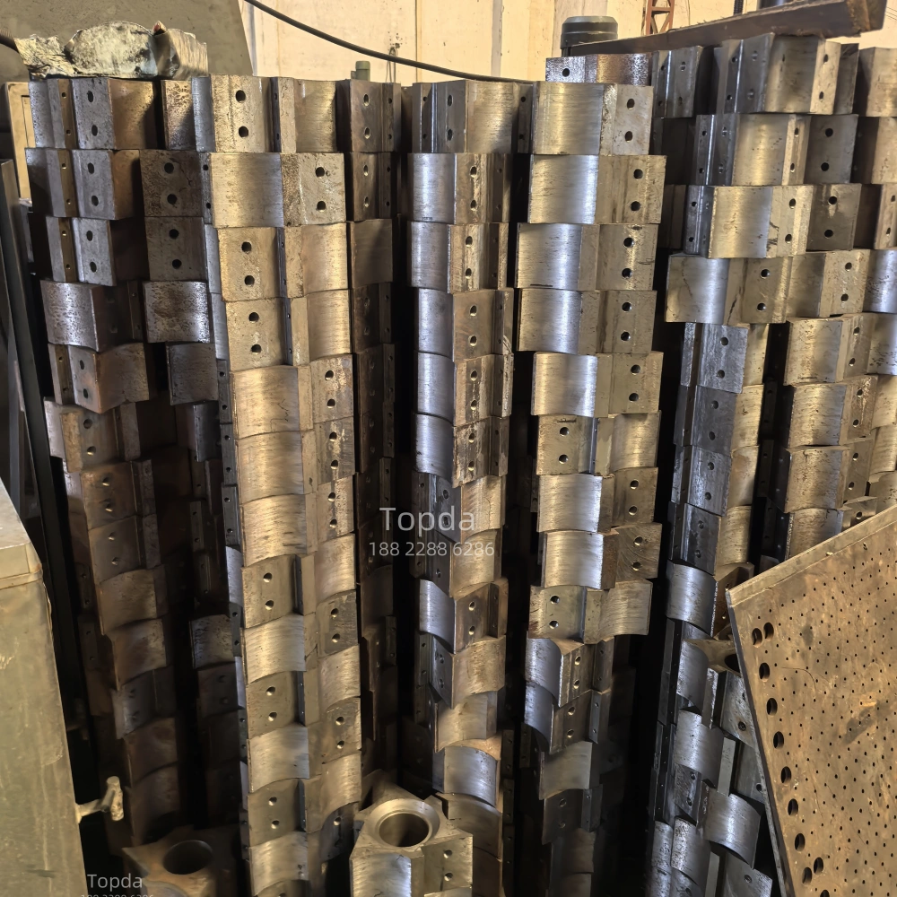 Topda plastic crusher blade recycling machine