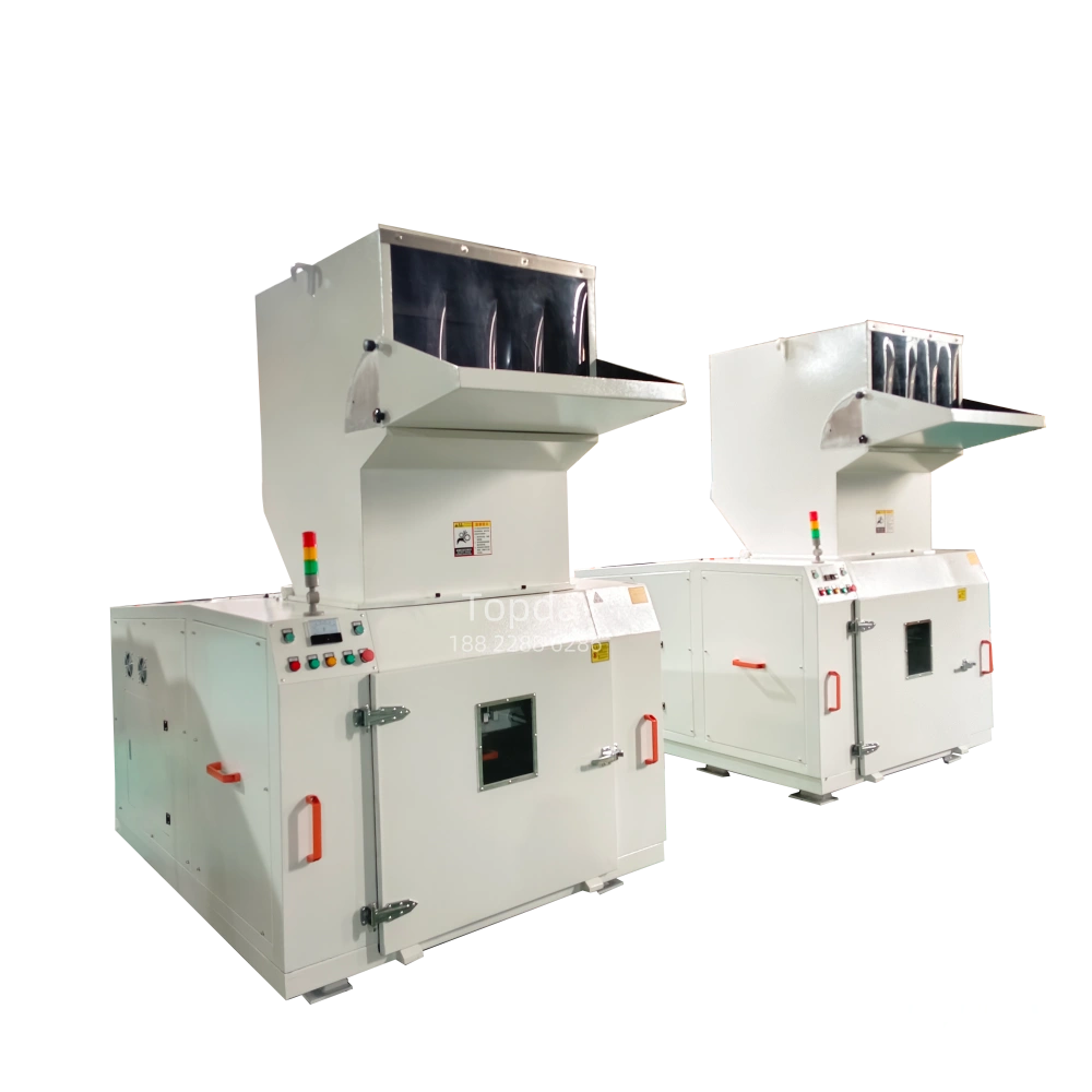 soundproof plastic crusher for bottle film pipe