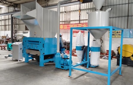 plastic crusher silo dust remover system