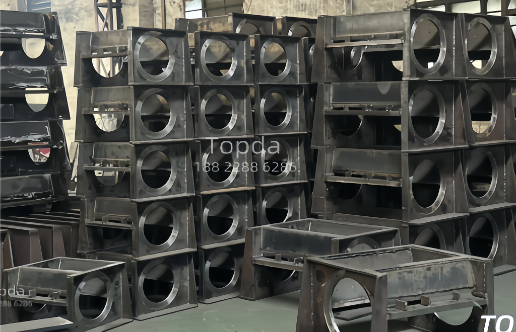 plastic crusher recycling machine TOPDA support
