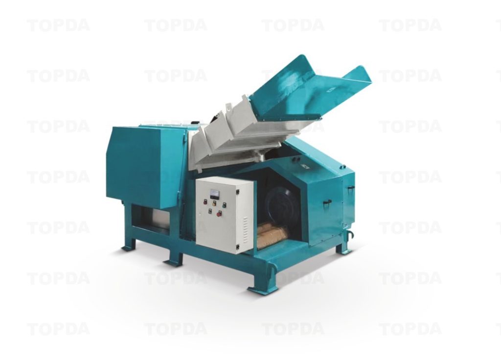 Large crates plastic crusher