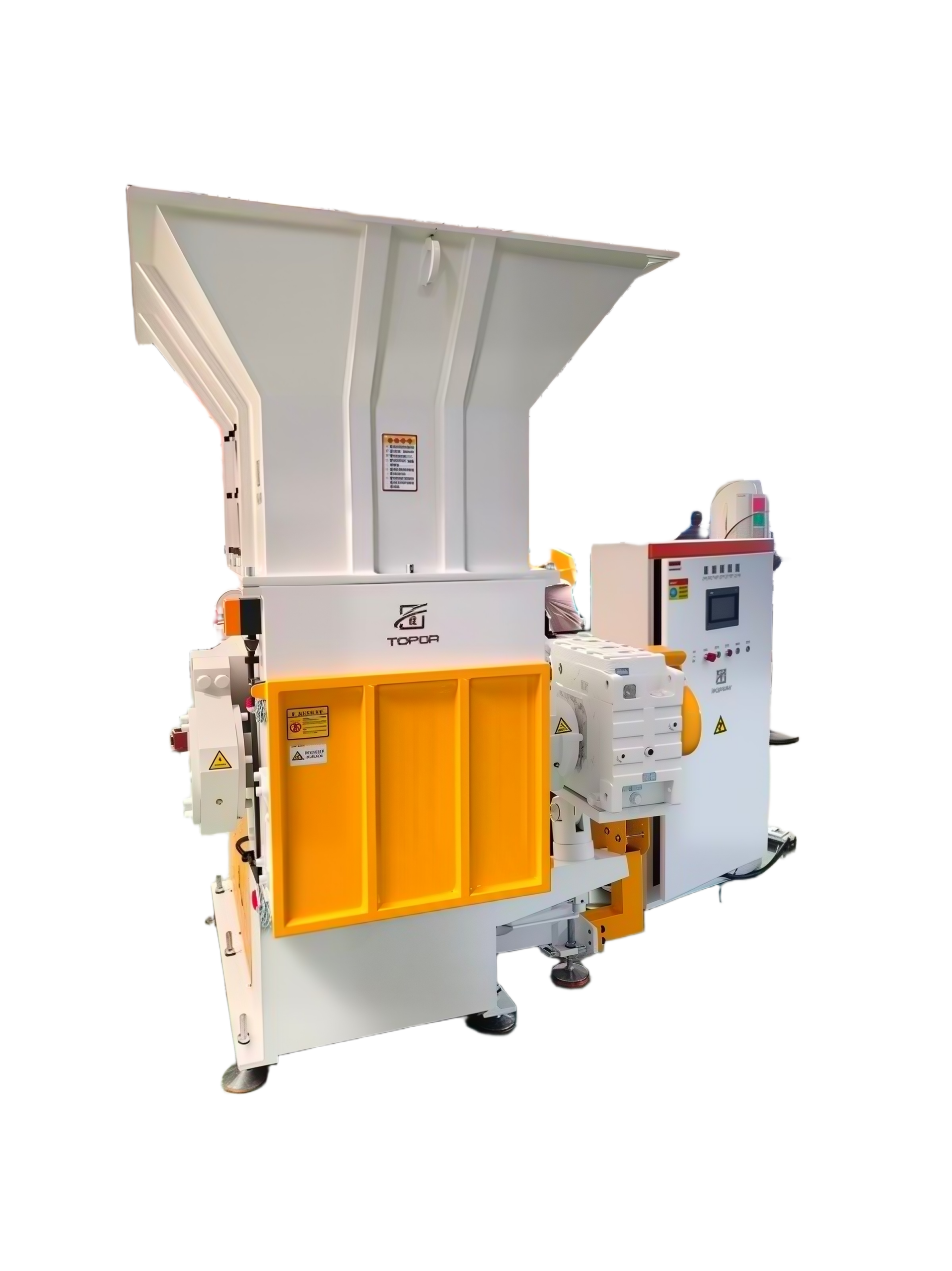 single shafe shredder